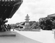 국보21_경주 불국사 삼층석탑 전경(1969년)_2017_경상북도_건축_제1유형.jpg이미지